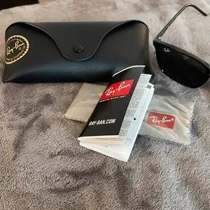 Ray-Ban | Accessories | Nwt Ray Ban Rb4387 Black Sunglasses  display picture 2